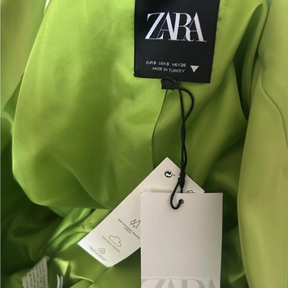 Zara Neon Green Blazer - Picture 10 of 10